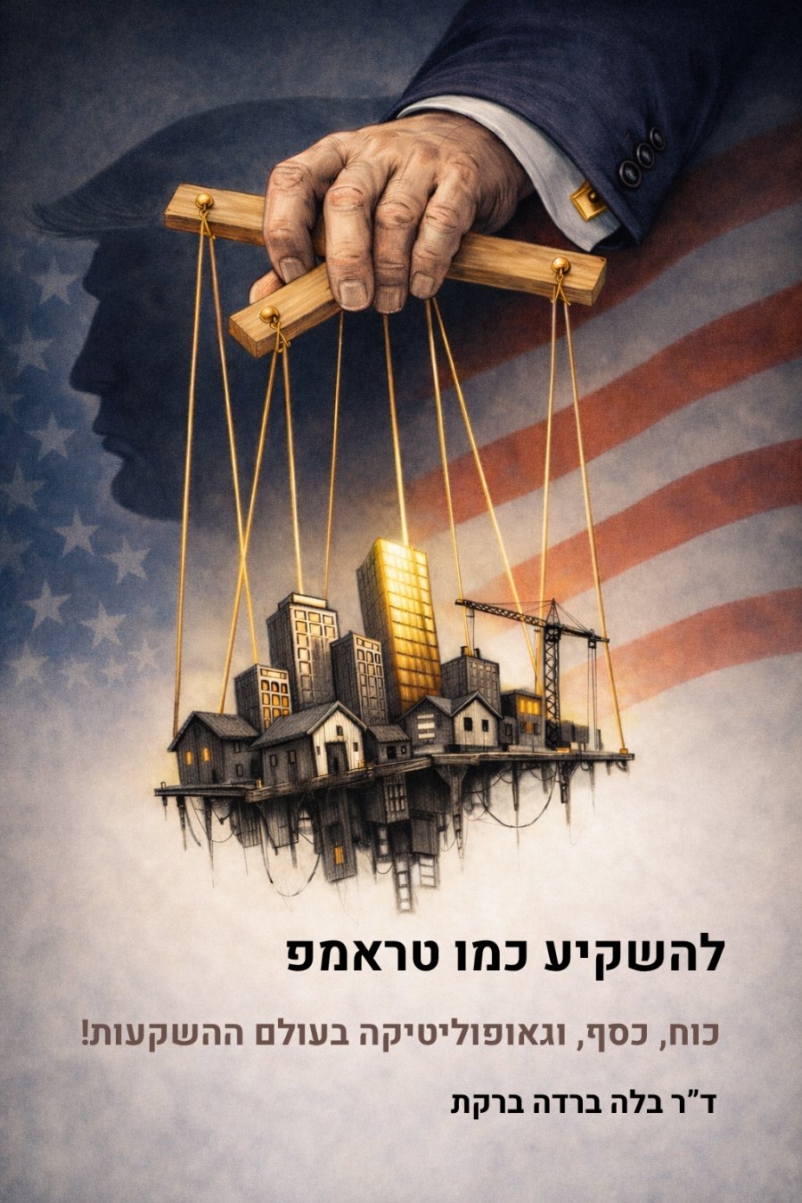 כריכת הספר להשקיע כמו טראמפ